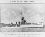 HMS Carlisle before moving to Africa Station, 1929 