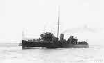 HMS Coquette at sea 