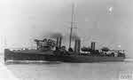 HMS Kestrel at sea 
