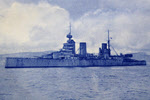 HMS Lion from the left 