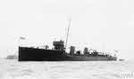 HMS Lurcher in the Solent 
