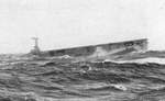HMS Nairana escorting an Arctic convoy