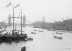 HMS Nereus in the Thames, 1919 