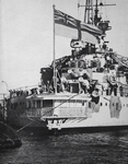 HMS Queen Elizabeth, Alexandria, 1 January 1942 