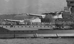 HMS Queen Elizabeth - forward 15in guns