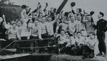Crew of HMS Sibyl after a mission 