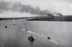Invasion Fleet in the Rangoon River, May 1945 