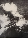 Japanese Destroyer broken in two 
