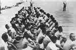 Japanese Prisoners on a US Carrier 