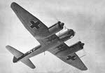 Junkers Ju 88A from below 
