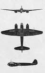 Plans of Junkers Ju 88A or Ju 88D 