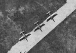 Three Junkers Ju 252s from Above 