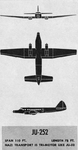 Plans of Junkers Ju 252 