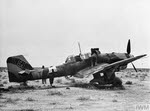 Captured Junkers Ju 87B 'Trop' 