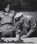General Kienzel signs the surrender document at Luneburg