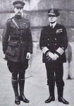 King Albert of Belgium and Admiral Beatty, Brussels 