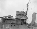 King George V on HMS Whirlwind 