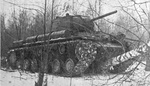 KV-1 in the woods 