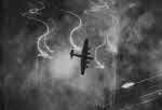 Avro Lancaster over Hamburg 