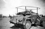 Leichter Panzerspahwagen (FU) Sd.kfz 223 captured in North Africa 