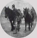 Horses commandeered by London Scottish 