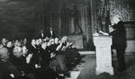 Prime Minister Mackenzie King of Canada addresses Parliament 