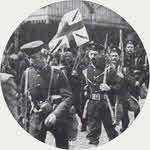 Royal Marines enter Ostend, 1914 