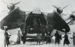 Open Nose Doors on Messerschmitt Me 323 