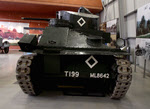 Vickers Medium Tank Mk II* from the front 