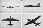 Four views of Mitsubishi Ki-67-I 