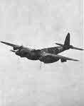 Mosquito carrying wing bombs 