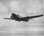 Nakajima B6N 'Jill' in flight 