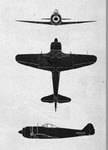 Plans of Nakajima Ki-44 Shoki 'Tojo' 