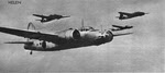 Formation of Nakajima Ki-49 Donryu (Storm Dragon) 'Helens' 