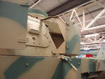 Left-rear of turret of Panzer IV ausf D 