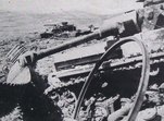 Damaged Panzer IV ausf G, Tunisia, 1943