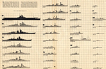 Plans of German Warships c.1944 