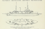 Plans of Kaiser Pre-Dreadnought Battleships 