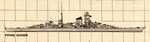 US Plan of Prinz Eugen 
