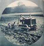 Land Army Ploughing Lesson, First World War 