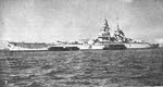 Battleship Richelieu from the left 