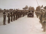 End of Royal Visit to Nutts Corner, 1942 