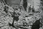 Ruined street in Impruneta, 1944 