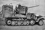 7.62cm FK36(r) auf Panzerjager Selbstfahrlafette Zugkraftwagen 5t (Sd Kfz 6) from the right 