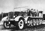 Sd.Kfz. 9 Half Track as Troop Carrier 