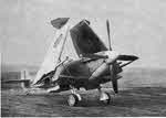 Seafire III with folded wings 
