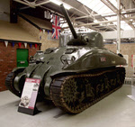 M4A1 Sherman from the front-left 