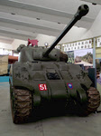Sherman Firefly from the front 