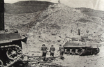 British Sherman Tanks, Castle Hill, Cassino 