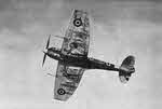Spitfire Mk.V from Below 